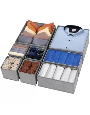 8 Piece Underwear Storage Organizer