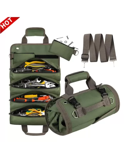 Waterproof folding Carry Rolling Up Tool Storage Bag