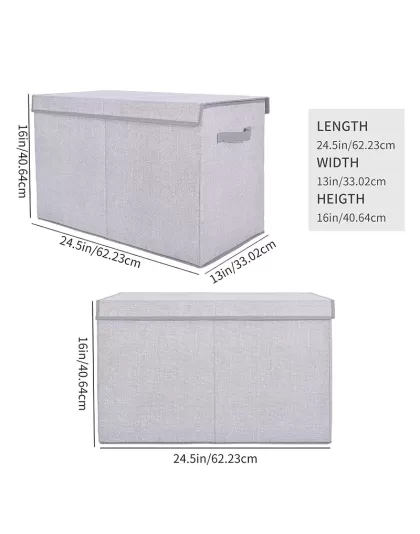 Foldable Non Woven Fabric Large Storage Box